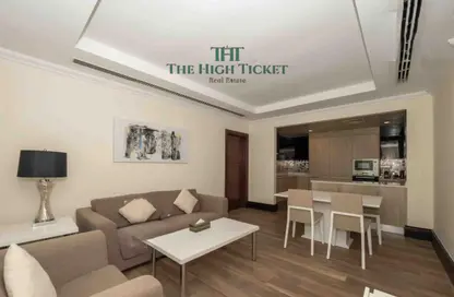 Apartment - 1 Bedroom - 1 Bathroom for rent in Viva Central - Viva Bahriyah - The Pearl Island - Doha