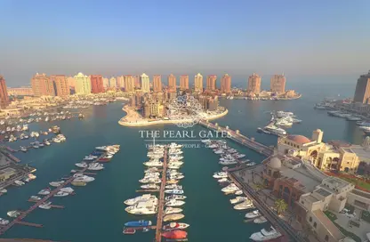 Water View image for: Penthouse - 5 Bedrooms - 6 Bathrooms for sale in East Porto Drive - Porto Arabia - The Pearl Island - Doha, Image 1