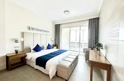 شقة - غرفة نوم - 2 حمامات للايجار في فيفا غرب - فيفا بحرية - جزيرة اللؤلؤة - الدوحة