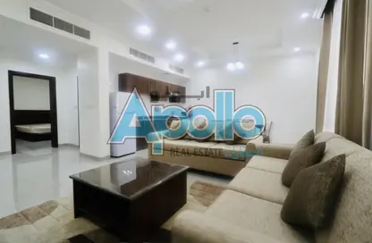 Living Room image for: Apartment - 1 Bedroom - 1 Bathroom for rent in Old Airport Road - Old Airport Road - Doha, Image 1