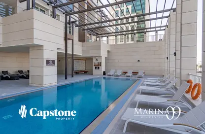 Apartment - 1 Bedroom - 2 Bathrooms for rent in Lusail Residence - Marina District - Lusail