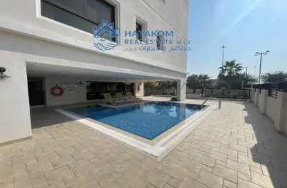 Pool image for: Apartment - 1 Bedroom - 2 Bathrooms for rent in Fox Hills South - Fox Hills - Lusail, Image 1
