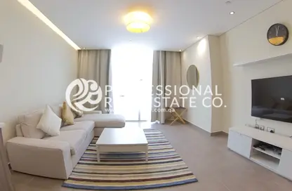Hotel Apartments - 2 Bedrooms - 2 Bathrooms for rent in Al Sadd Tourist Apartments - Al Sadd - Doha