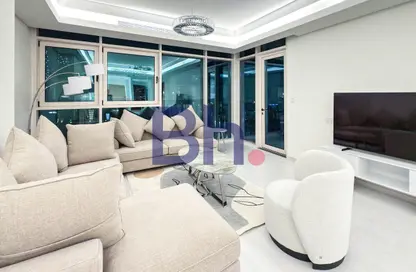 شقة - غرفة نوم - 2 حمامات للايجار في كريستال ريزيدنس - جزيرة جيوان - جزيرة اللؤلؤة - الدوحة