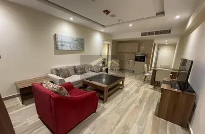 Apartment - 2 Bedrooms - 2 Bathrooms for rent in Al Sadd Tourist Apartments - Al Sadd - Doha