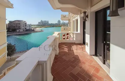 Apartment - 1 Bedroom - 2 Bathrooms for rent in Mercato - Qanat Quartier - The Pearl Island - Doha