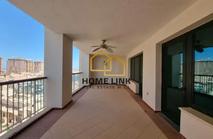 Apartment - 2 Bedrooms - 3 Bathrooms for rent in East Porto Drive - Porto Arabia - The Pearl Island - Doha