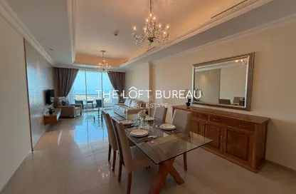 Apartment - 1 Bedroom - 2 Bathrooms for rent in Viva West - Viva Bahriyah - The Pearl Island - Doha