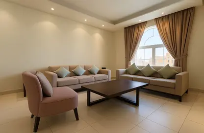 شقة - 2 غرف نوم - 2 حمامات للايجار في بناية عبدالله بن سلطان آل ثاني - الطريق الدائري الثالث - السد - الدوحة