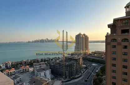شقة - غرفة نوم - 2 حمامات للايجار في طريق بورتو الغربي - بورتو أرابيا - جزيرة اللؤلؤة - الدوحة