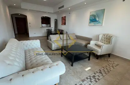Apartment - 2 Bedrooms - 3 Bathrooms for rent in East Porto Drive - Porto Arabia - The Pearl Island - Doha