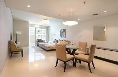 Apartment - 2 Bedrooms - 3 Bathrooms for rent in Lusail Residence - Marina District - Lusail