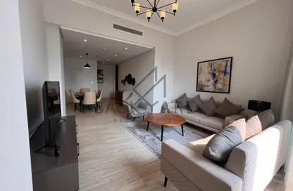 Apartment - 2 Bedrooms - 3 Bathrooms for rent in Lusail Marina Heights - Marina District - Lusail