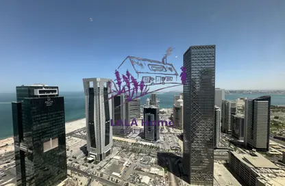شقة - 2 غرف نوم - 3 حمامات للايجار في برج وست باي - الخليج الجنوبي - الخليج الغربي - الدوحة