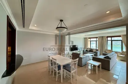 Townhouse - 1 Bedroom - 2 Bathrooms for rent in East Porto Drive - Porto Arabia - The Pearl Island - Doha