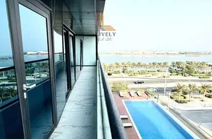 شقة - 2 غرف نوم - 3 حمامات للايجار في برج مارينا 02 - منطقة المارينا - الوسيل