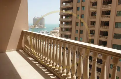 شقة - غرفة نوم - 2 حمامات للبيع في طريق بورتو الغربي - بورتو أرابيا - جزيرة اللؤلؤة - الدوحة
