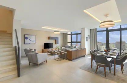 Duplex - 3 Bedrooms - 4 Bathrooms for rent in Le Mirage City Walk - Fereej Bin Mahmoud South - Fereej Bin Mahmoud - Doha