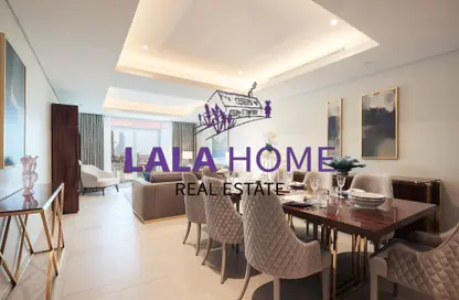 Townhouse - 2 Bedrooms - 4 Bathrooms for rent in Abraj Bay - Abraj Quartiers - The Pearl Island - Doha