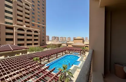 Apartment - 1 Bedroom - 2 Bathrooms for rent in East Porto Drive - Porto Arabia - The Pearl Island - Doha