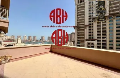 Apartment - 3 Bedrooms - 4 Bathrooms for rent in Danat Qatar - Porto Arabia - The Pearl Island - Doha