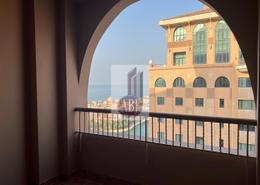 صورةشرفة لـ: شقة - 1 غرفة نوم - 2 حمامات للبيع في برج 14 - بورتو أرابيا - جزيرة اللؤلؤة - الدوحة, صورة 1