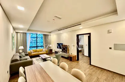 شقة - غرفة نوم - 2 حمامات للايجار في شقق جاردينو - جزيرة اللؤلؤة - الدوحة