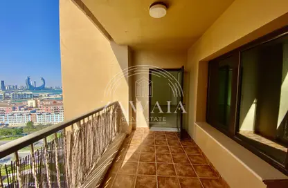 شقة - غرفة نوم - 2 حمامات للايجار في طريق بورتو الغربي - بورتو أرابيا - جزيرة اللؤلؤة - الدوحة