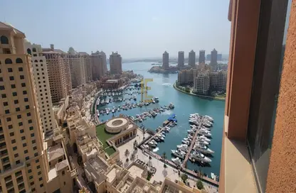 Apartment - 2 Bedrooms - 2 Bathrooms for rent in East Porto Drive - Porto Arabia - The Pearl Island - Doha