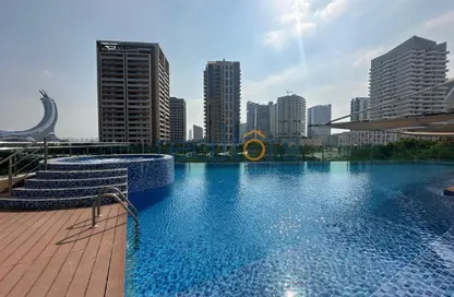 Apartment - 2 Bedrooms - 3 Bathrooms for rent in Lusail Marina Heights - Marina District - Lusail