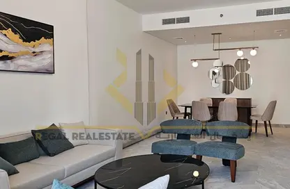 Apartment - 2 Bedrooms - 4 Bathrooms for rent in Lusail Marina Heights - Marina District - Lusail