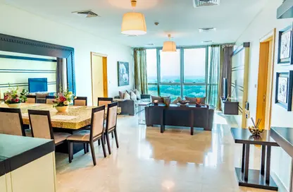 Apartment - 2 Bedrooms - 3 Bathrooms for rent in Zig Zag Tower B - Zig Zag Towers - West Bay - Doha