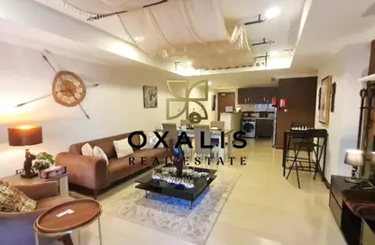 Apartment - 1 Bedroom - 2 Bathrooms for rent in East Porto Drive - Porto Arabia - The Pearl Island - Doha