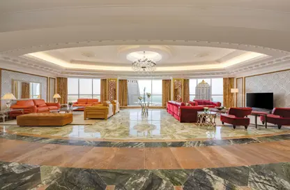 Penthouse - 6 Bedrooms - 5 Bathrooms for rent in Dusit Hotel  and  Suites Doha - Diplomatic Street - West Bay - Doha
