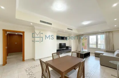 Apartment - 1 Bedroom - 2 Bathrooms for rent in West Porto Drive - Porto Arabia - The Pearl Island - Doha