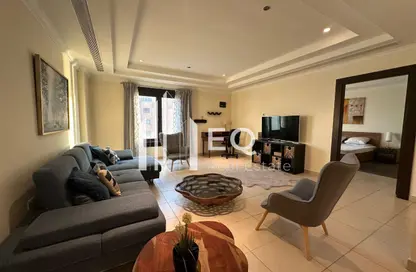 Apartment - 1 Bedroom - 2 Bathrooms for rent in East Porto Drive - Porto Arabia - The Pearl Island - Doha