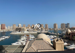 Apartment - 2 bedrooms - 3 bathrooms for rent in Tower 8 - Porto Arabia - The Pearl - Doha