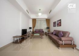 Living Room image for: Apartment - 1 bedroom - 1 bathroom for rent in Regency Residence Musheireb - Musheireb - Doha, Image 1