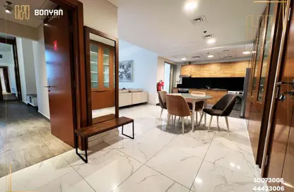 شقة - غرفة نوم - 2 حمامات للايجار في طريق بورتو الغربي - بورتو أرابيا - جزيرة اللؤلؤة - الدوحة