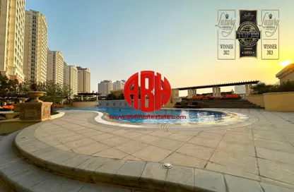 Apartment - Studio - 1 Bathroom for rent in Viva West - Viva Bahriyah - The Pearl Island - Doha
