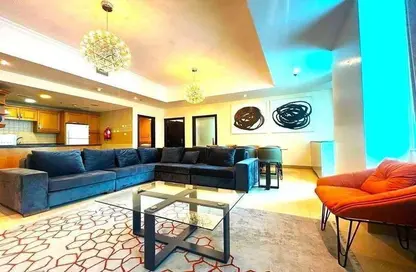 Apartment - 3 Bedrooms - 3 Bathrooms for rent in West Bay Tower - West Bay - West Bay - Doha
