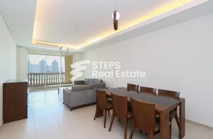 Apartment - 2 Bedrooms - 3 Bathrooms for rent in Viva Central - Viva Bahriyah - The Pearl Island - Doha