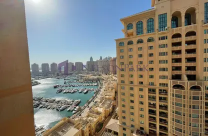 Apartment - 2 Bedrooms - 3 Bathrooms for sale in East Porto Drive - Porto Arabia - The Pearl Island - Doha