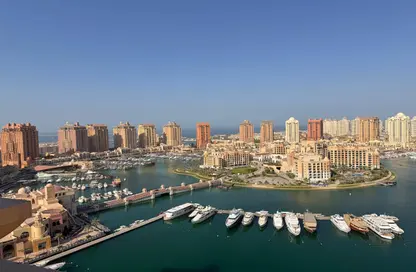 Penthouse - 5 Bedrooms - 6 Bathrooms for sale in West Porto Drive - Porto Arabia - The Pearl Island - Doha