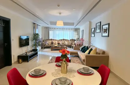 Apartment - 1 Bedroom - 2 Bathrooms for rent in Tower 13 - Porto Arabia - The Pearl Island - Doha