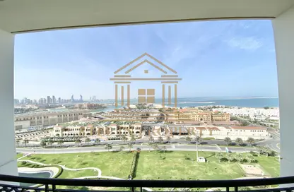 Apartment - 2 Bedrooms - 3 Bathrooms for rent in Viva West - Viva Bahriyah - The Pearl Island - Doha