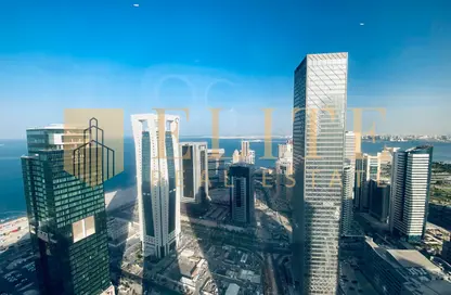 شقة - 2 غرف نوم - 2 حمامات للايجار في برج وست باي - الخليج الجنوبي - الخليج الغربي - الدوحة