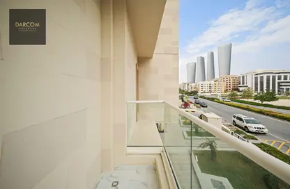 Balcony image for: Apartment - 1 Bedroom - 2 Bathrooms for rent in Lusail City - Lusail, Image 1