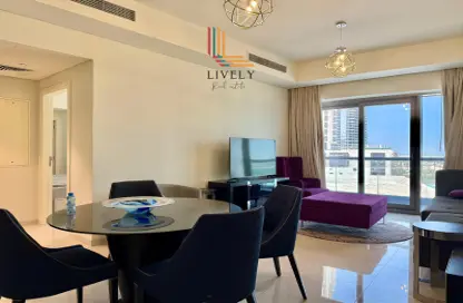 Apartment - 2 Bedrooms - 3 Bathrooms for rent in Burj DAMAC Waterfront - Waterfront Residential - The Waterfront - Lusail