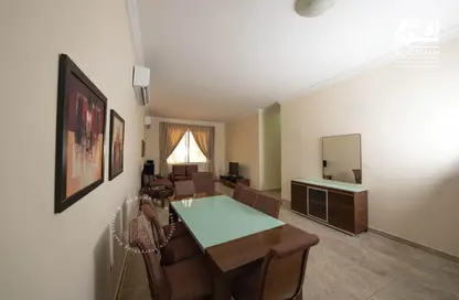 Dining Room image for: Apartment - 3 Bedrooms - 3 Bathrooms for rent in Gulf Residence - Gulf Residence - Al Nasr - Doha, Image 1